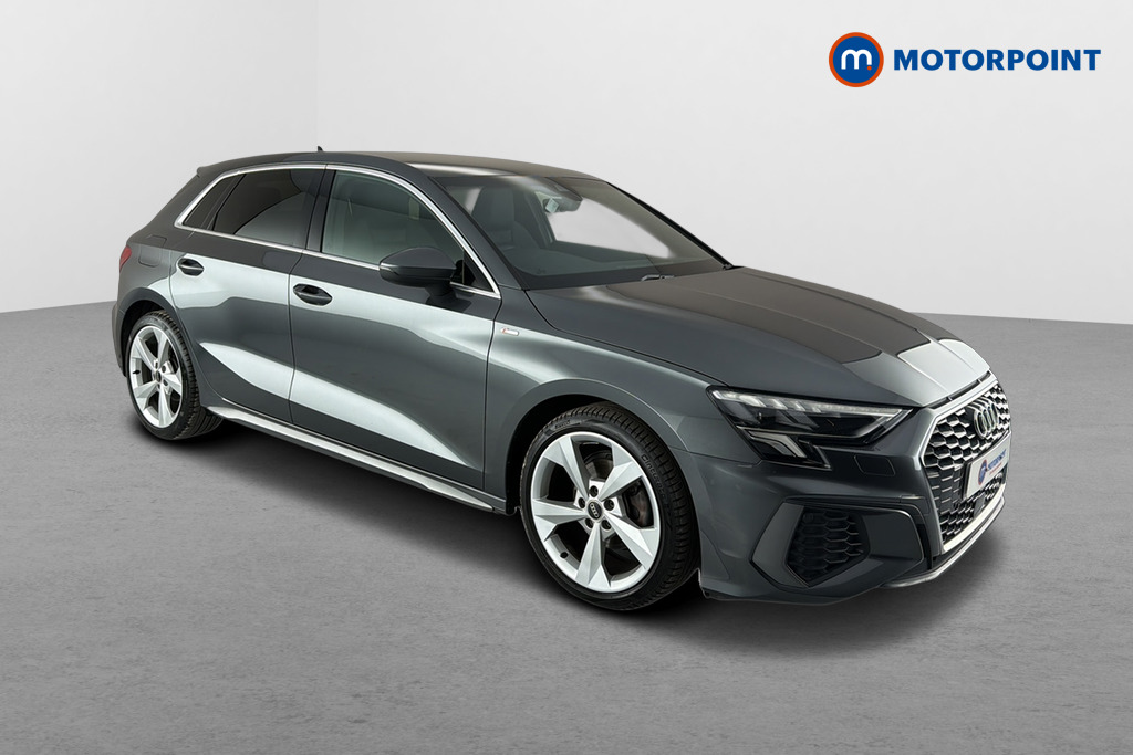 Audi A3 S Line Manual Petrol Hatchback - Stock Number (1652561) - Drivers side front corner