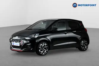 Hyundai I10 N Line Manual Petrol Hatchback - Stock Number (1652693) - Passenger side front corner