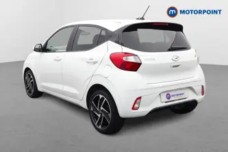 Hyundai I10 Premium Manual Petrol Hatchback - Stock Number (1653447) - Passenger side rear corner