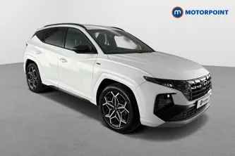 Hyundai Tucson N Line Automatic Petrol Plug-In Hybrid SUV - Stock Number (1654228) - Drivers side front corner