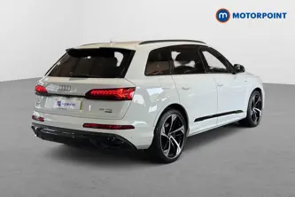 Audi Q7 Black Edition Automatic Petrol SUV - Stock Number (1654285) - Passenger side rear corner