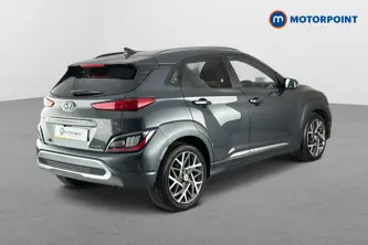 Hyundai Kona Ultimate Automatic Petrol-Electric Hybrid SUV - Stock Number (1654699) - Passenger side rear corner