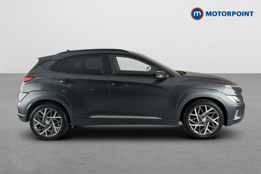 Hyundai Kona Ultimate Automatic Petrol-Electric Hybrid SUV - Stock Number (1654699) - Passenger side