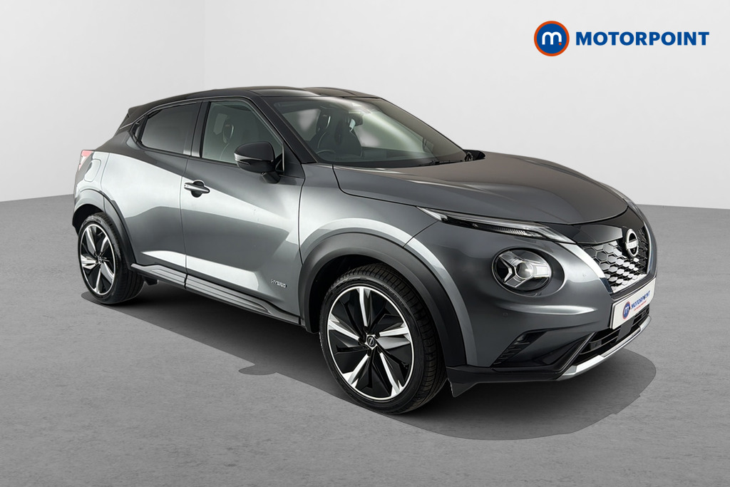 Nissan Juke Tekna-Plus Automatic Petrol-Electric Hybrid SUV - Stock Number (1648205) - Drivers side front corner