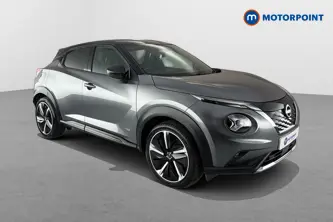 Nissan Juke Tekna-Plus Automatic Petrol-Electric Hybrid SUV - Stock Number (1648205) - Drivers side front corner