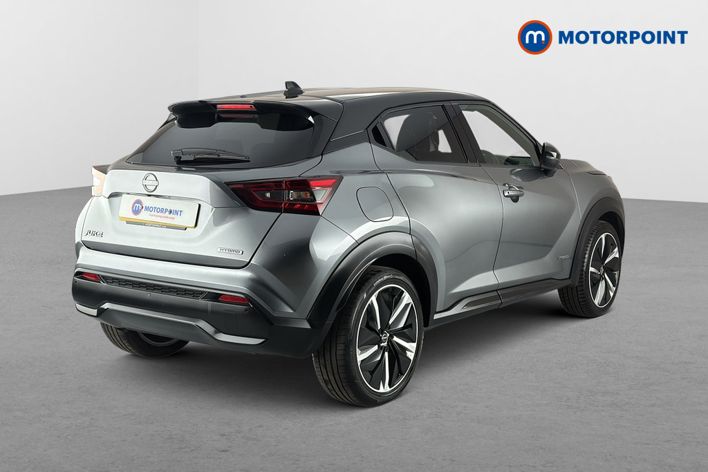 Nissan Juke Tekna-Plus Automatic Petrol-Electric Hybrid SUV - Stock Number (1648205) - Passenger side rear corner