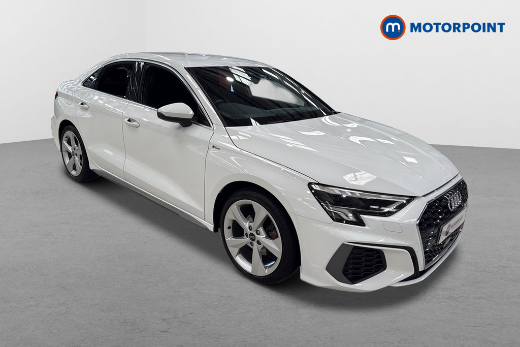 Audi A3 S Line Manual Petrol Saloon - Stock Number (1654904) - Drivers side front corner