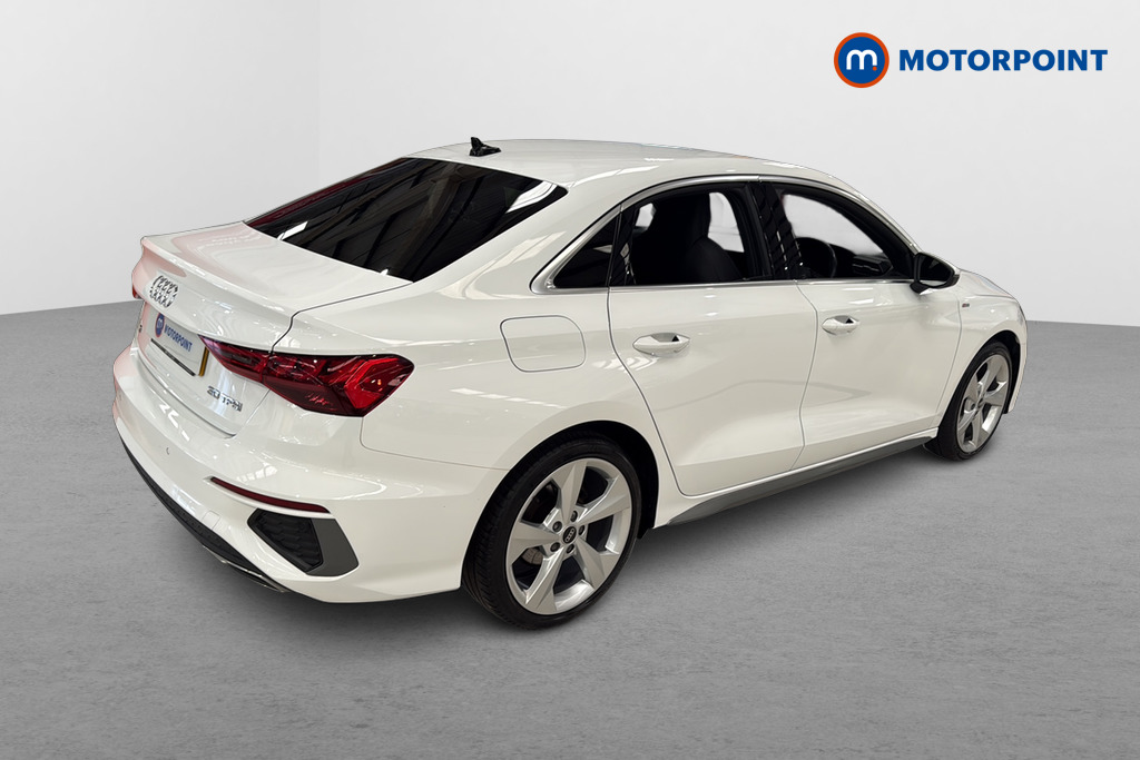 Audi A3 S Line Manual Petrol Saloon - Stock Number (1654904) - Passenger side rear corner