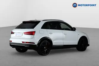 Audi Q3 Black Edition Manual Petrol SUV - Stock Number (1649133) - Drivers side rear corner