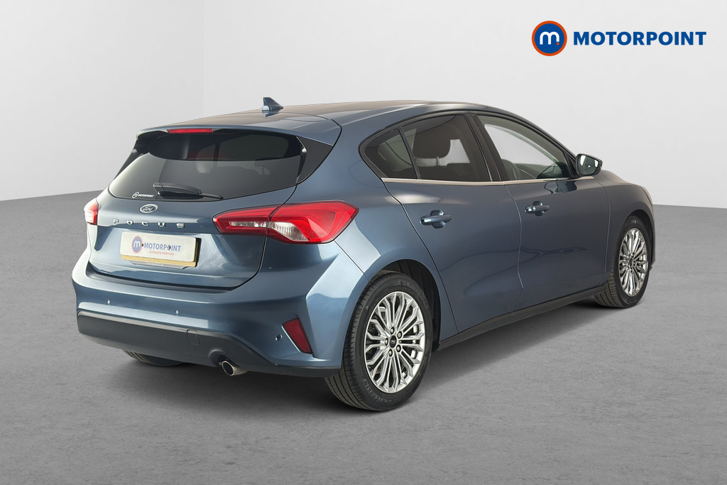 Ford Focus Titanium X Automatic Diesel Hatchback - Stock Number (1650728) - Passenger side rear corner