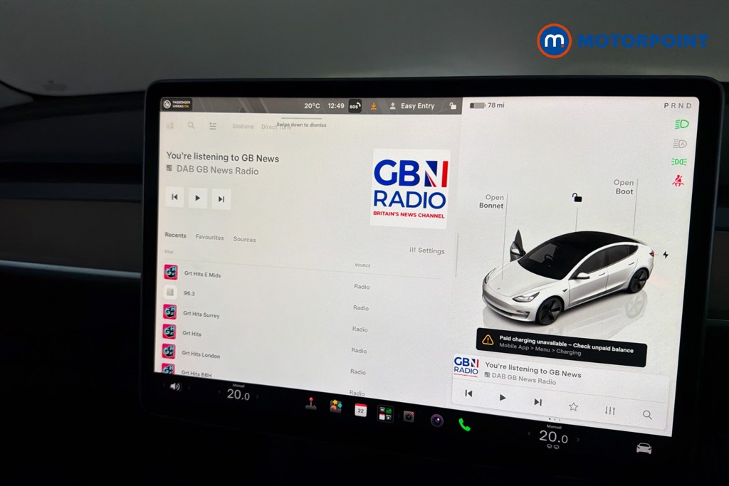 Tesla Model 3 Standard Plus Automatic Electric Saloon - Stock Number (1650742) - 9th supplementary image