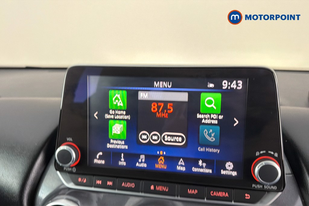 Nissan Juke N-Connecta Automatic Petrol-Electric Hybrid SUV - Stock Number (1652736) - 9th supplementary image