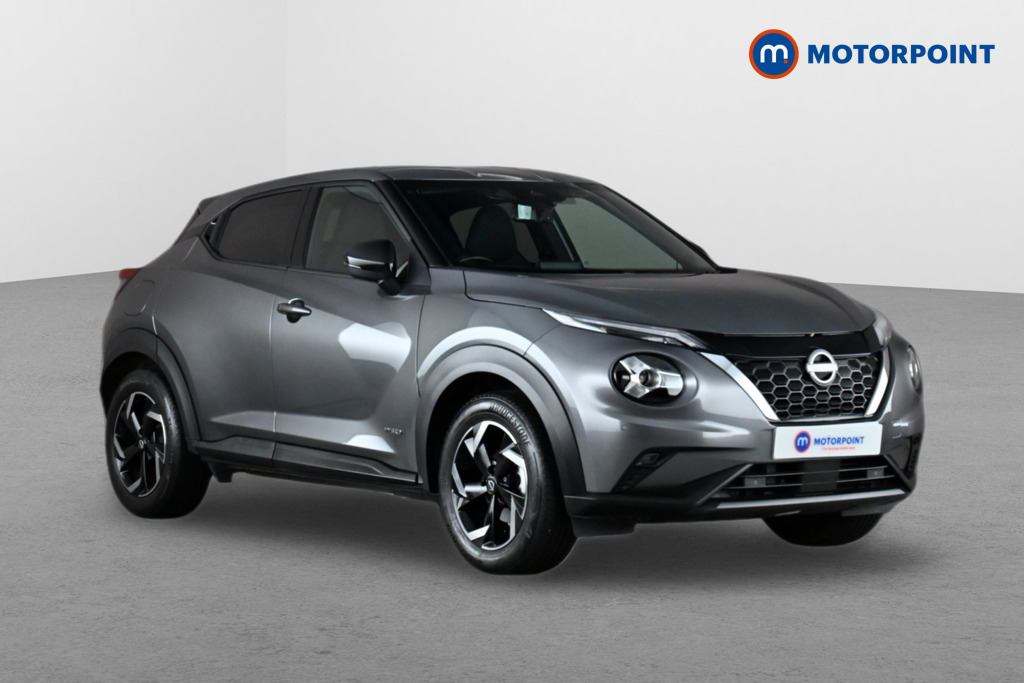 Nissan Juke N-Connecta Automatic Petrol-Electric Hybrid SUV - Stock Number (1652736) - Drivers side front corner