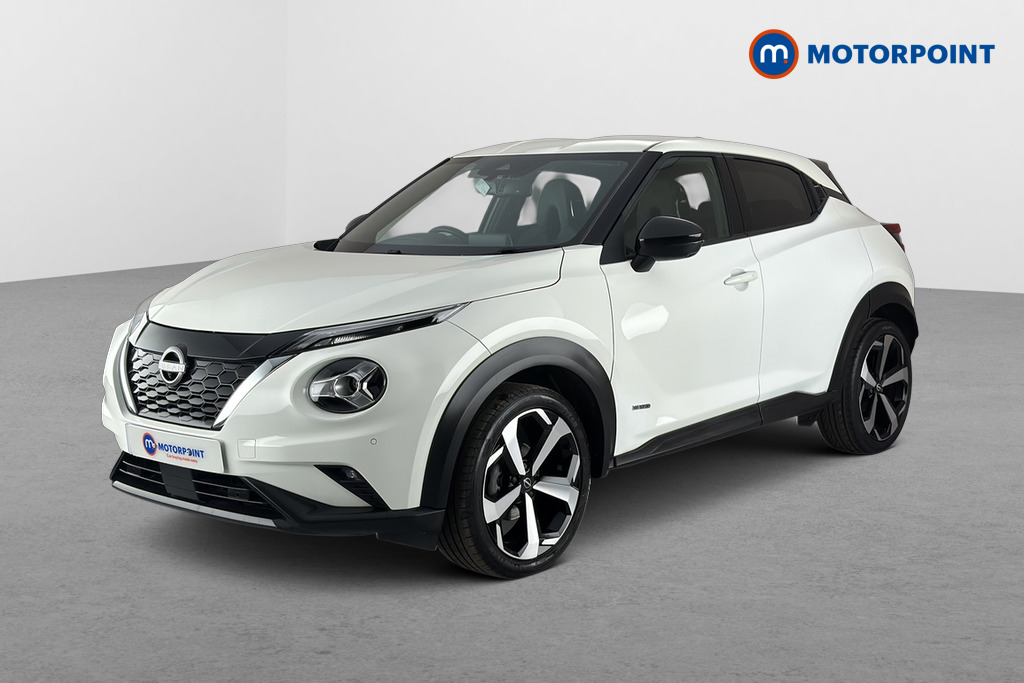 Nissan Juke Tekna Automatic Petrol-Electric Hybrid SUV - Stock Number (1654839) - Passenger side front corner