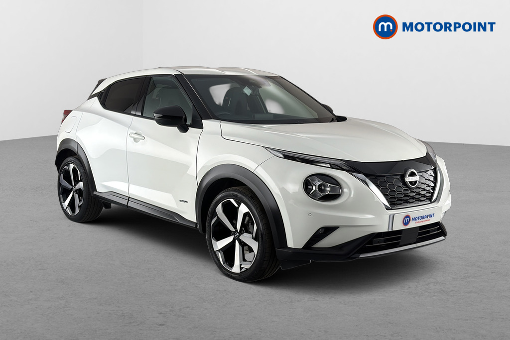 Nissan Juke Tekna Automatic Petrol-Electric Hybrid SUV - Stock Number (1654839) - Drivers side front corner