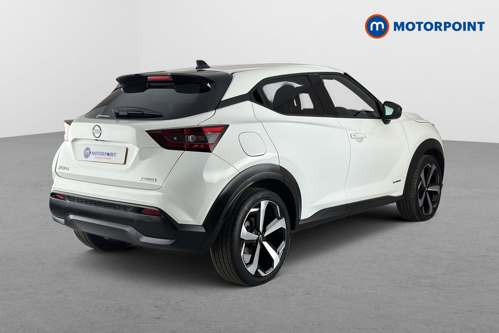 Nissan Juke Tekna Automatic Petrol-Electric Hybrid SUV - Stock Number (1654839) - Passenger side rear corner