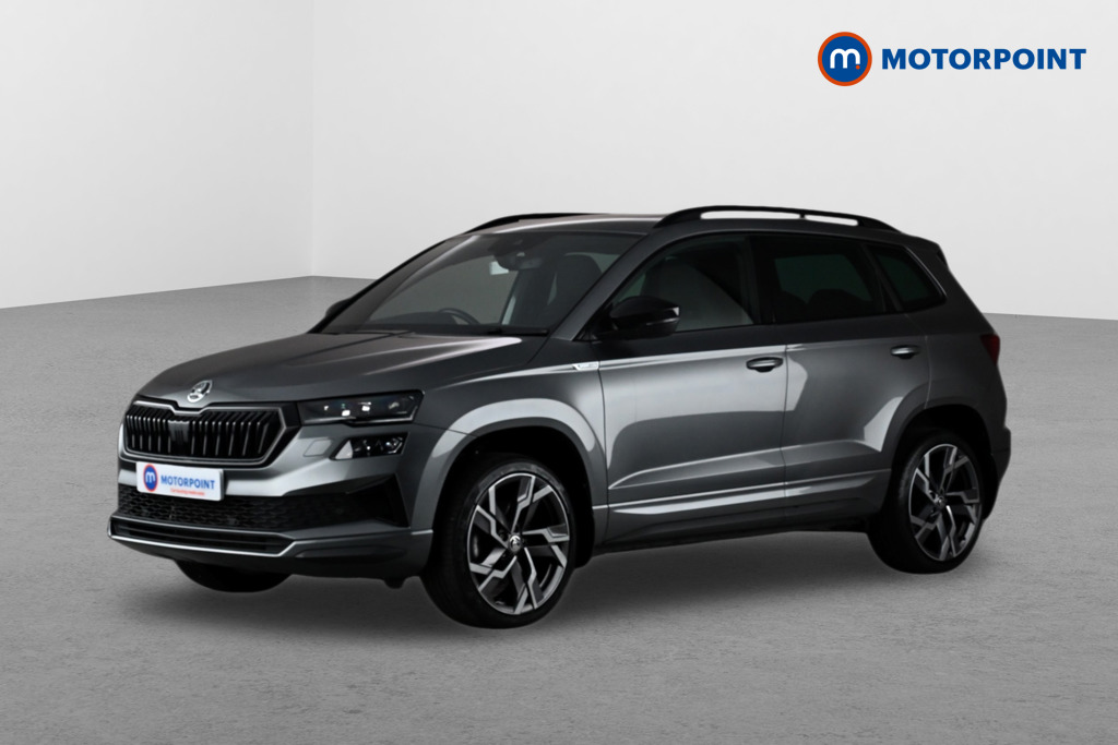 Skoda Karoq Sportline Automatic Petrol SUV - Stock Number (1638633) - Passenger side front corner