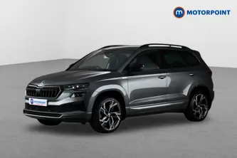 Skoda Karoq Sportline Automatic Petrol SUV - Stock Number (1638633) - Passenger side front corner