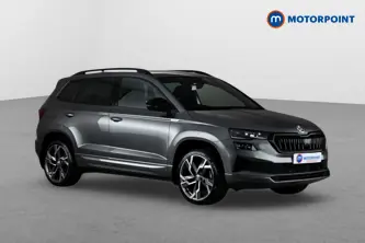 Skoda Karoq Sportline Automatic Petrol SUV - Stock Number (1638633) - Drivers side front corner