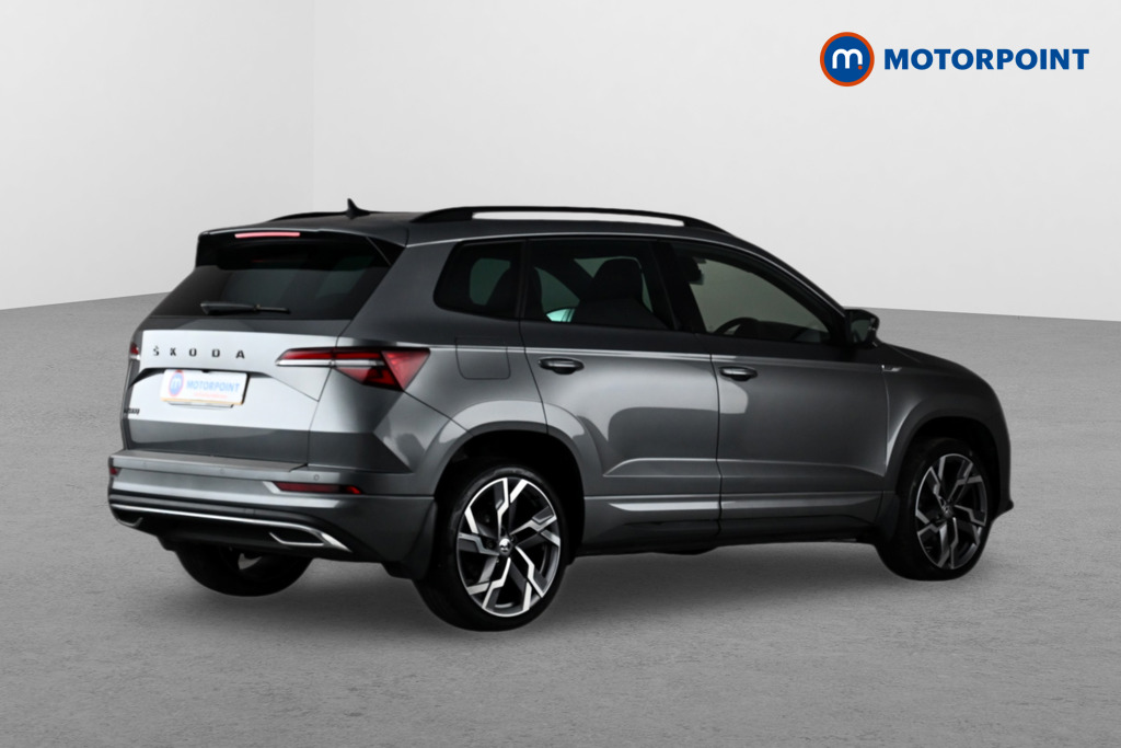 Skoda Karoq Sportline Automatic Petrol SUV - Stock Number (1638633) - Drivers side rear corner