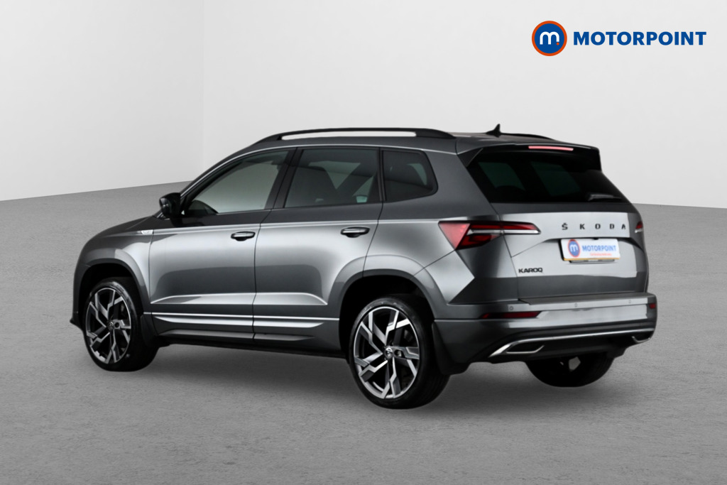 Skoda Karoq Sportline Automatic Petrol SUV - Stock Number (1638633) - Passenger side rear corner