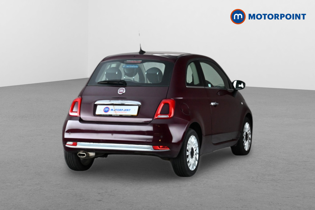 Fiat 500 Lounge Manual Petrol Hatchback - Stock Number (1641027) - Drivers side rear corner