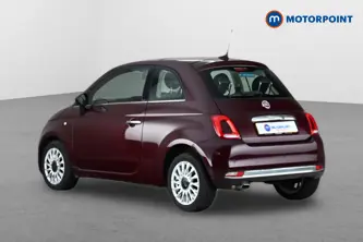 Fiat 500 Lounge Manual Petrol Hatchback - Stock Number (1641027) - Passenger side rear corner
