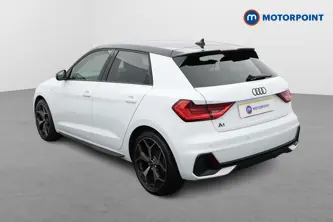Audi A1 Black Edition Automatic Petrol Hatchback - Stock Number (1648180) - Passenger side rear corner