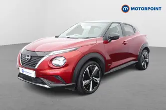 Nissan Juke Tekna-Plus Automatic Petrol-Electric Hybrid SUV - Stock Number (1651909) - Passenger side front corner