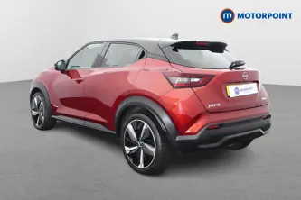 Nissan Juke Tekna-Plus Automatic Petrol-Electric Hybrid SUV - Stock Number (1651909) - Passenger side rear corner