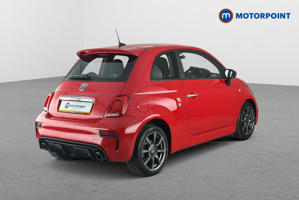 Abarth 595 1.4 T-Jet 145 3Dr Manual Petrol Hatchback - Stock Number (1652521) - Passenger side rear corner