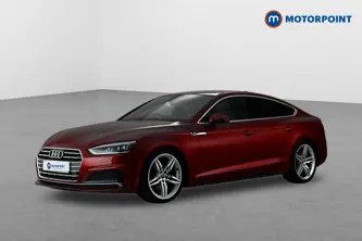Audi A5 S Line Automatic Petrol Hatchback - Stock Number (1652589) - Passenger side front corner