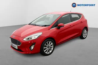 Ford Fiesta Titanium Manual Petrol Hatchback - Stock Number (1653817) - Passenger side front corner