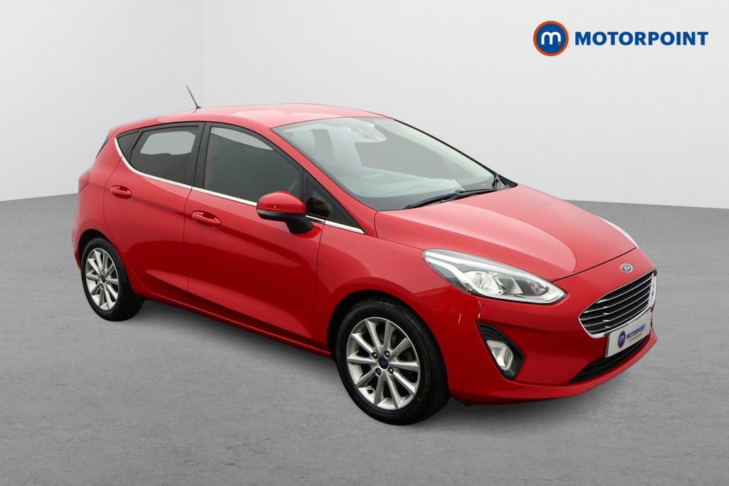 Ford Fiesta Titanium Manual Petrol Hatchback - Stock Number (1653817) - Drivers side front corner