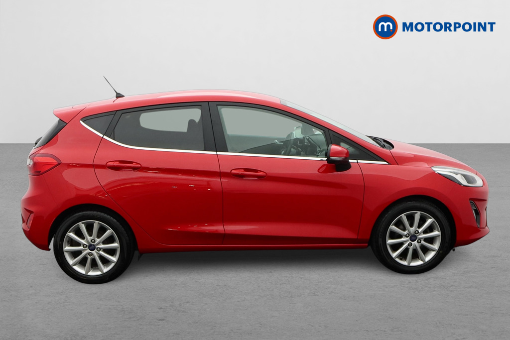 Ford Fiesta Titanium Manual Petrol Hatchback - Stock Number (1653817) - Drivers side