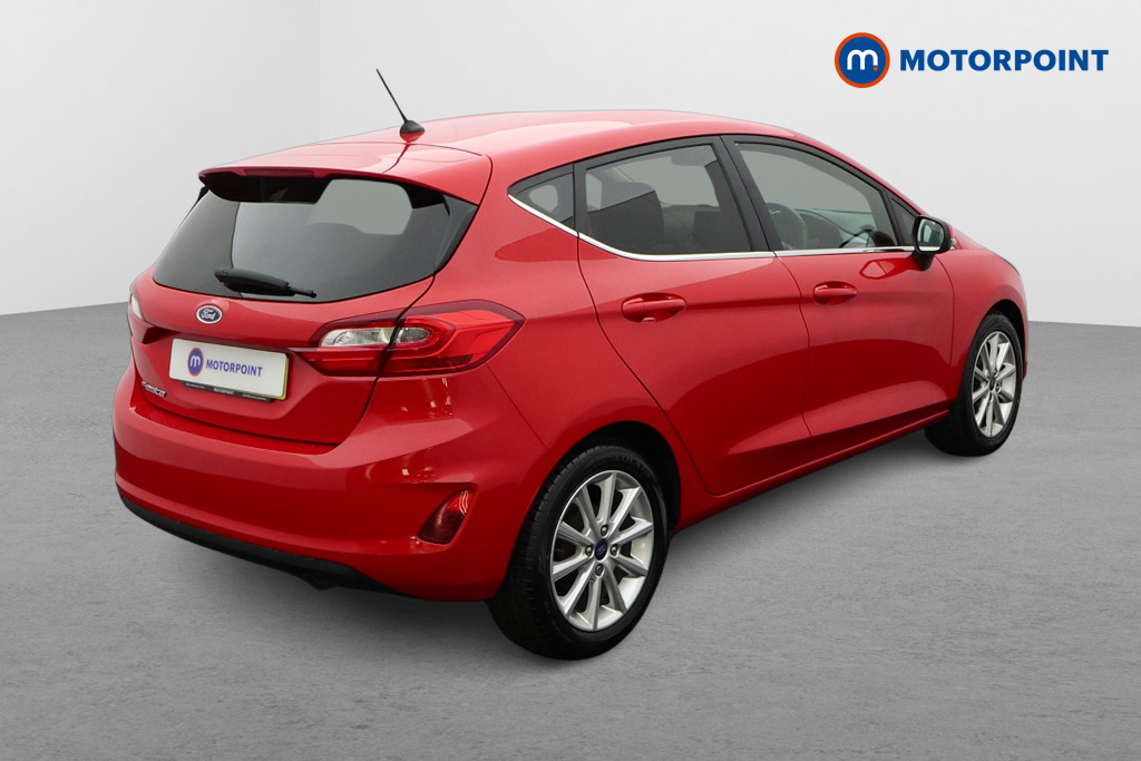 Ford Fiesta Titanium Manual Petrol Hatchback - Stock Number (1653817) - Drivers side rear corner