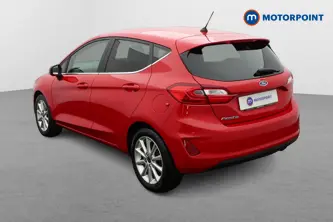 Ford Fiesta Titanium Manual Petrol Hatchback - Stock Number (1653817) - Passenger side rear corner