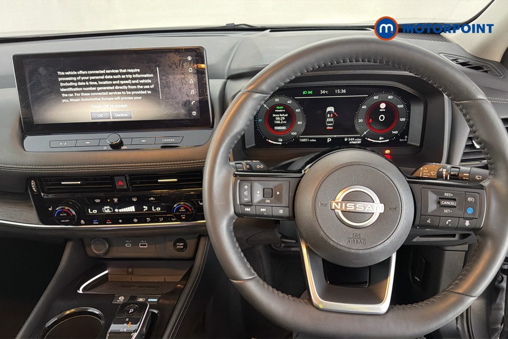 Nissan X-Trail Tekna Automatic Petrol-Electric Hybrid SUV - Stock Number (1655100) - 2nd supplementary image
