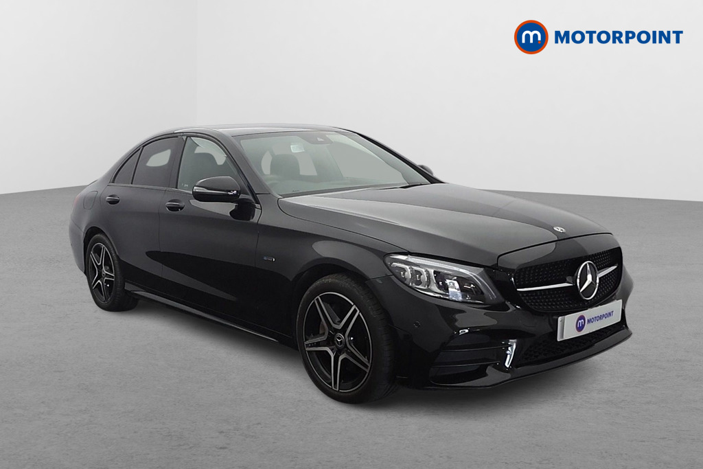 Mercedes-Benz C Class Amg Line Night Edition Automatic Diesel Plug-In Hybrid Saloon - Stock Number (1650128) - Drivers side front corner