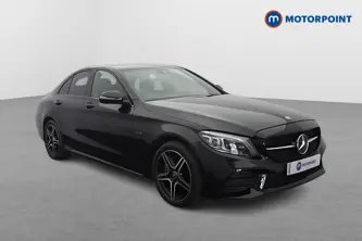 Mercedes-Benz C Class Amg Line Night Edition Automatic Diesel Plug-In Hybrid Saloon - Stock Number (1650128) - Drivers side front corner