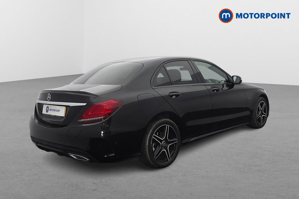 Mercedes-Benz C Class Amg Line Night Edition Automatic Diesel Plug-In Hybrid Saloon - Stock Number (1650128) - Drivers side rear corner