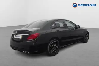 Mercedes-Benz C Class Amg Line Night Edition Automatic Diesel Plug-In Hybrid Saloon - Stock Number (1650128) - Drivers side rear corner
