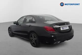 Mercedes-Benz C Class Amg Line Night Edition Automatic Diesel Plug-In Hybrid Saloon - Stock Number (1650128) - Passenger side rear corner