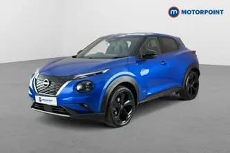 Nissan Juke Tekna Automatic Petrol-Electric Hybrid SUV - Stock Number (1653361) - Passenger side front corner