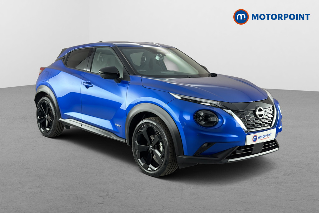 Nissan Juke Tekna Automatic Petrol-Electric Hybrid SUV - Stock Number (1653361) - Drivers side front corner