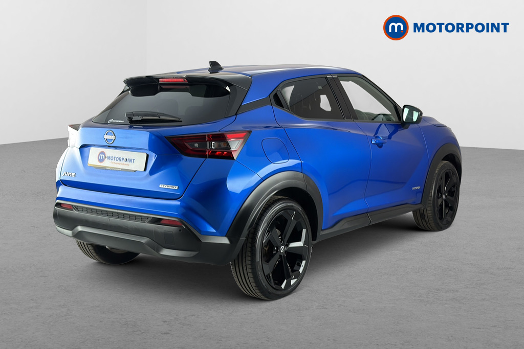 Nissan Juke Tekna Automatic Petrol-Electric Hybrid SUV - Stock Number (1653361) - Passenger side rear corner
