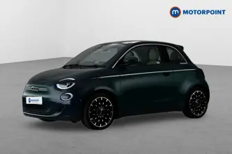 Fiat 500 La Prima Automatic Electric Hatchback - Stock Number (1653613) - Passenger side front corner