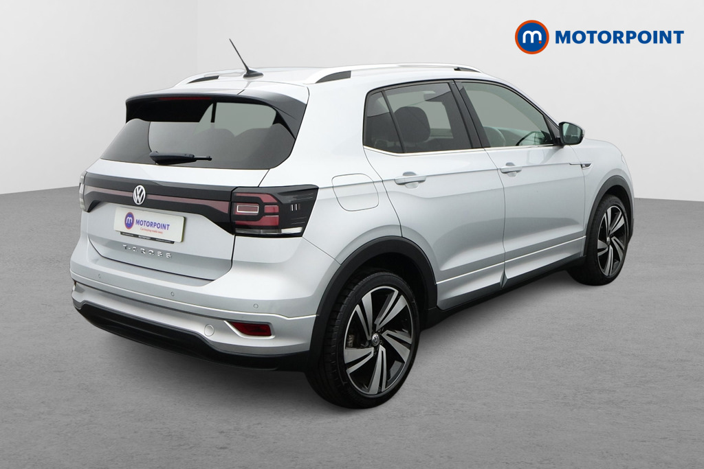 Volkswagen T-Cross R-Line Manual Petrol SUV - Stock Number (1653808) - Drivers side rear corner