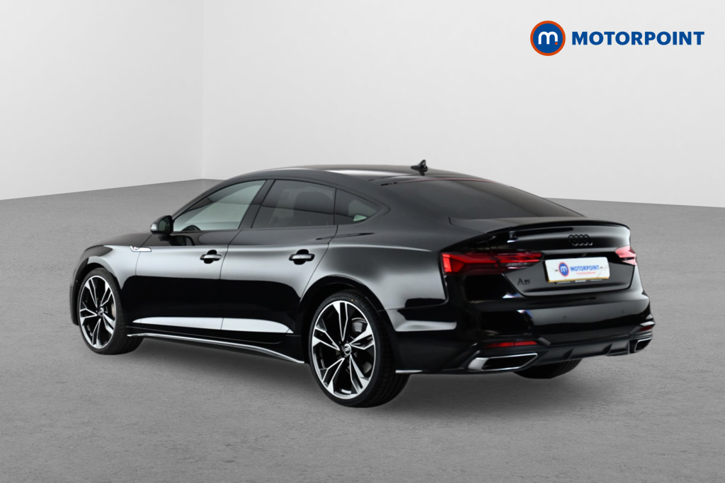 Audi A5 Black Edition Automatic Petrol Hatchback - Stock Number (1654101) - Passenger side rear corner