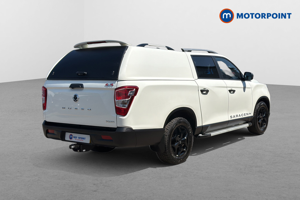 KGM Musso Saracen Plus Automatic Diesel Double Cab Pick-Up - Stock Number (1655226) - Passenger side rear corner
